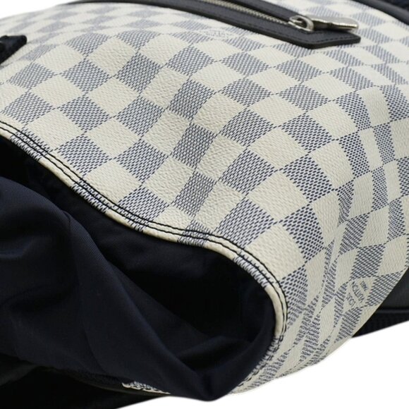 LOUIS VUITTON  Matchpoint Damier Azur Backpack White - Picture 6 of 16